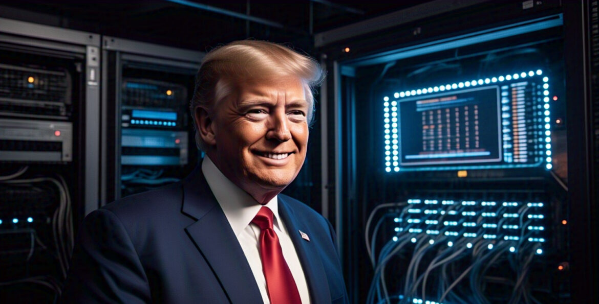 What set off the 12% increase in the price of Trump Coin?