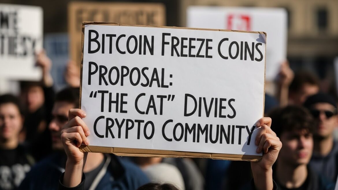 Bitcoin Freeze Coins Proposal: "The Cat" Divides Crypto Community