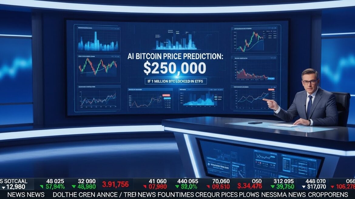AI Predicts Bitcoin Price if 1M BTC Locked in ETFs: $250K Scenario