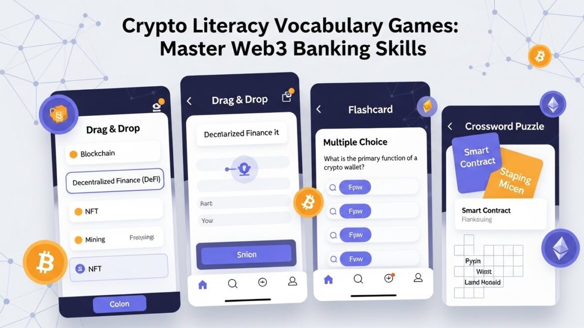 Crypto Literacy Vocabulary Games Master Web3 Banking Skills