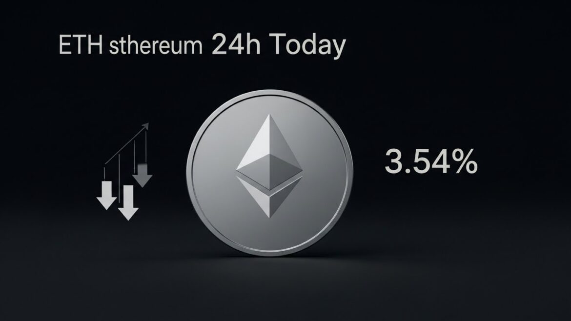 Ethereum 24h Drop Why ETH Fell 3.54% Today