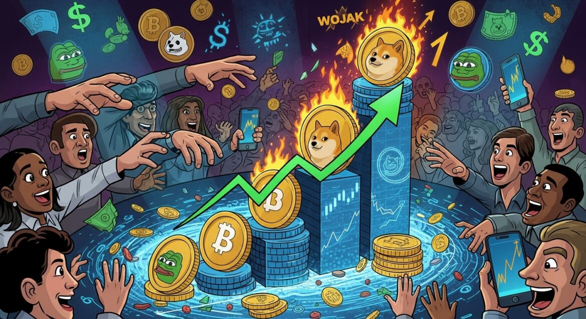 Memecoin Hype Rises Amid Renewed Appetite for Risk Assets
