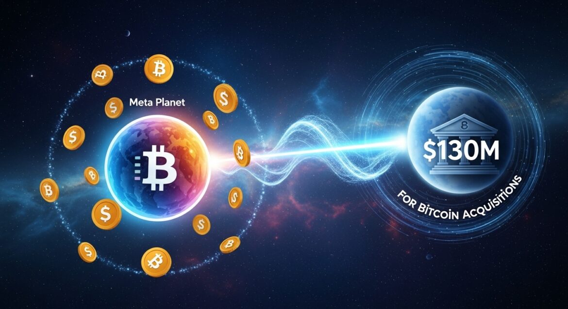 Meta planet Draws $130M for Further Bitcoin Acquisitions Under Credit Facility
