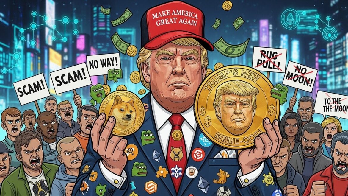 Trump's New Meme-Coin Sparks Anger in Crypto World
