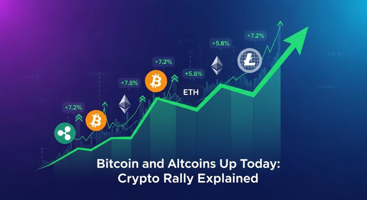 Bitcoin and Altcoins Up Today Crypto Rally Explained