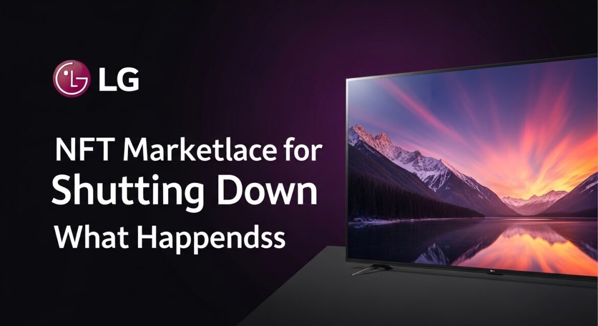 LG NFT Marketplace for TVs Shutting Down - What Happened